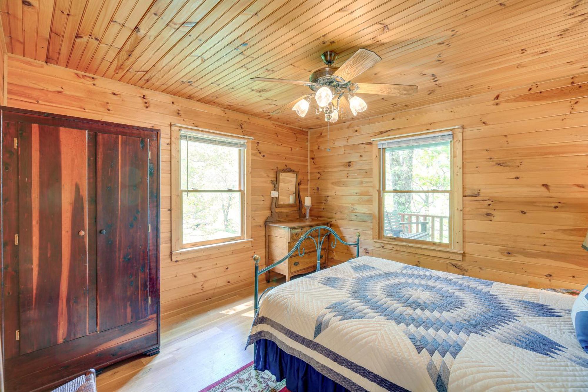 Sparta Quaint Blue Ridge Cabin Rental With On-Site Stream! מראה חיצוני תמונה
