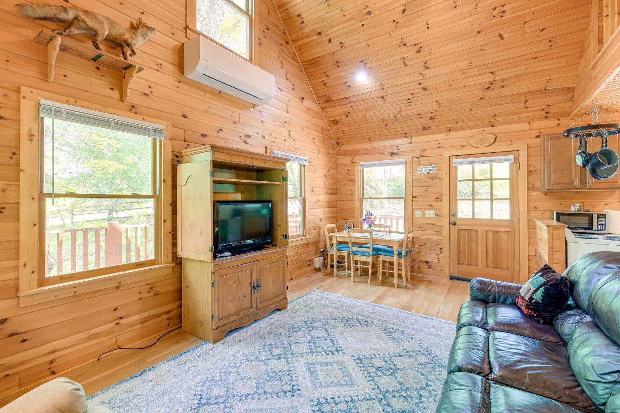 Sparta Quaint Blue Ridge Cabin Rental With On-Site Stream! מראה חיצוני תמונה